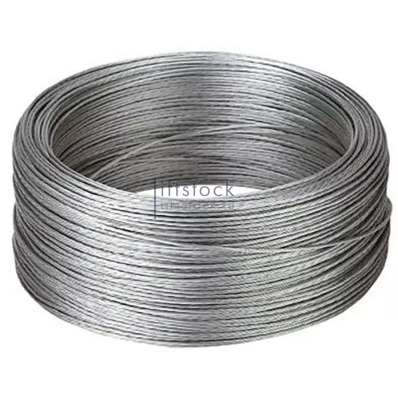 Канат стальной DIN3062-80 8 мм оцинкованный LS00143